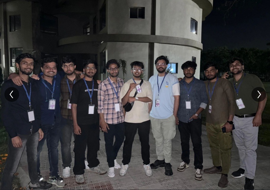 Anubhav Singh team at Hackathon